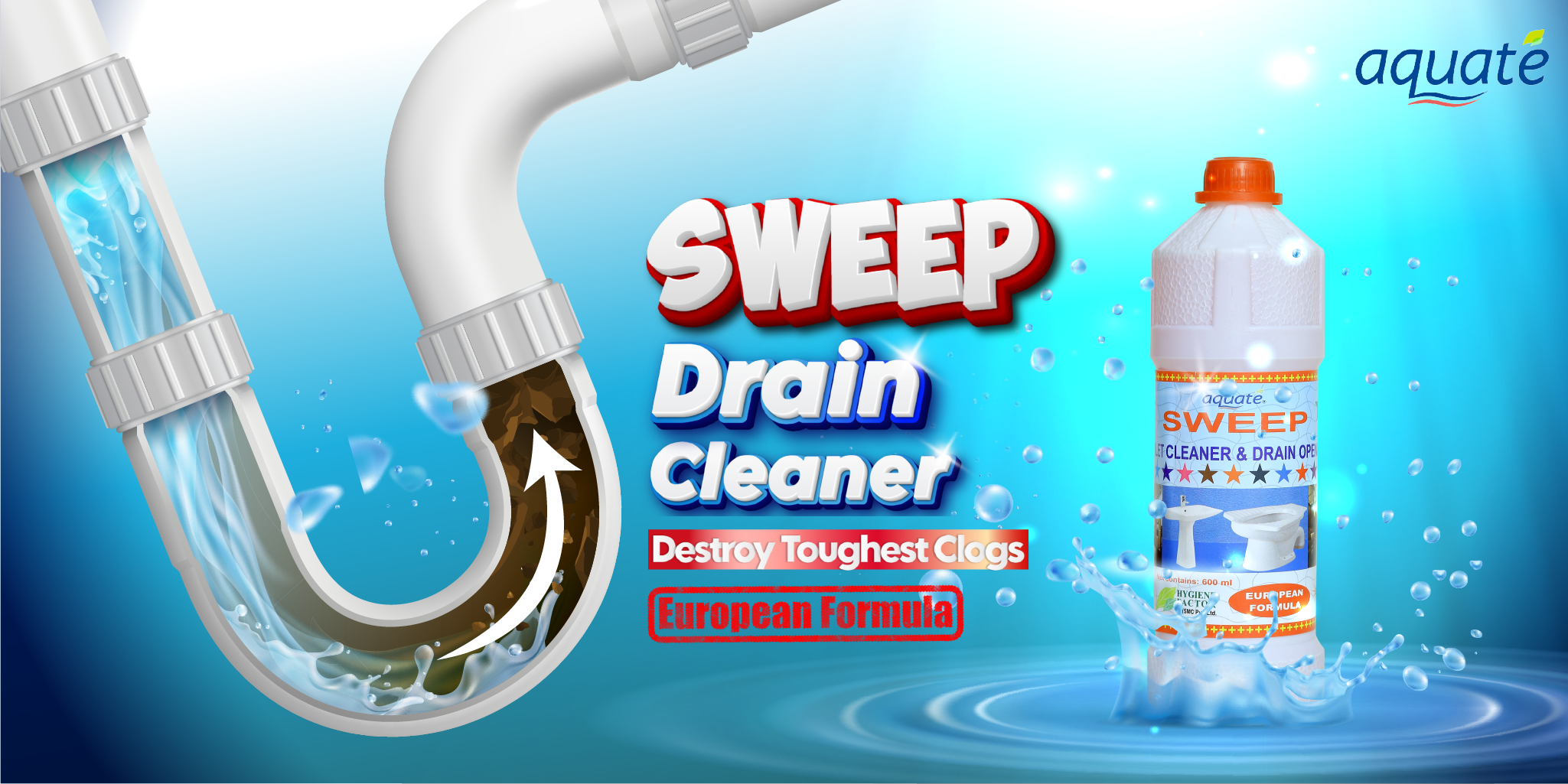 Aquate - Drain Cleaner | Buy Online