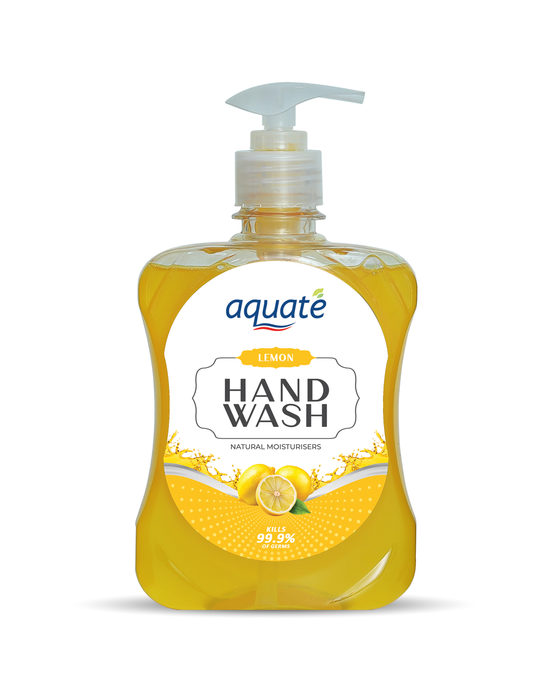 Aquate Hand Wash Lemon Premium (500ml)