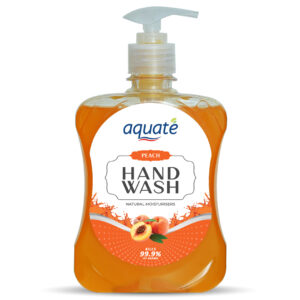 Aquate Hand Wash Rose Peach (500ml)